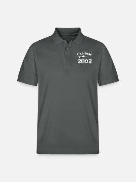 2002 - Stanley/Stella Unisex Bio-Poloshirt PREPSTER - Anthrazit