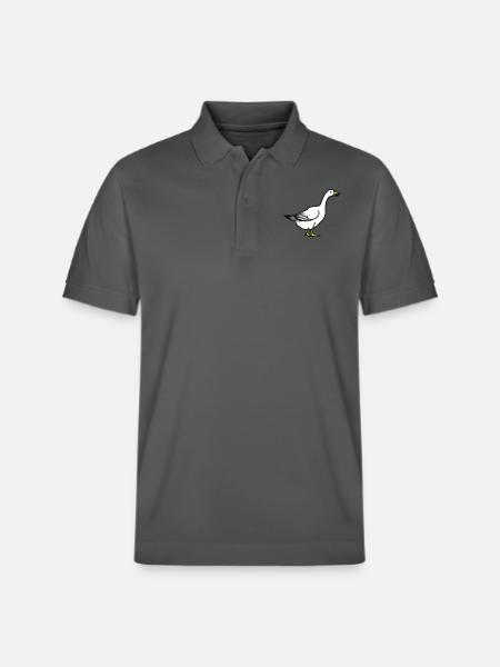 goose - Stanley/Stella Unisex Organic Polo Shirt PREPSTER - anthracite