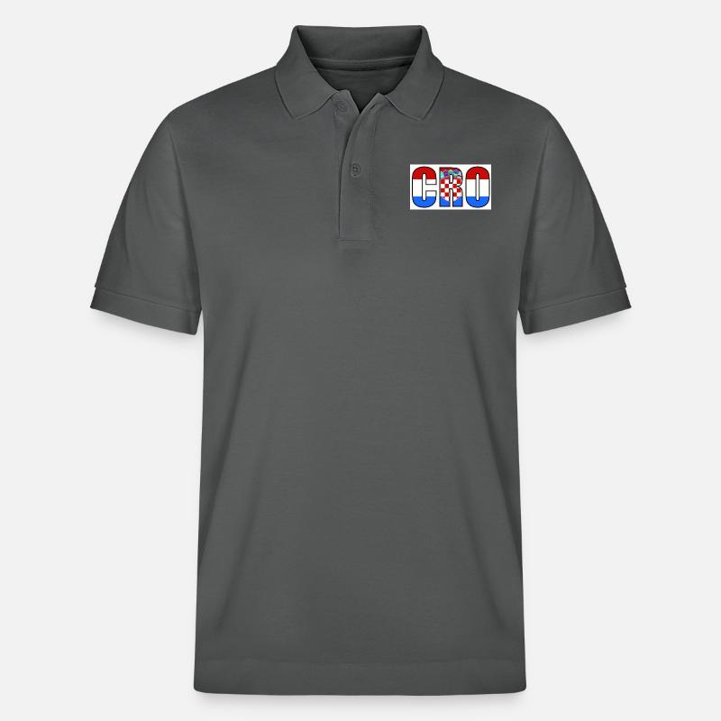 CRO - Stanley/Stella Unisex Bio-Poloshirt PREPSTER - Anthrazit