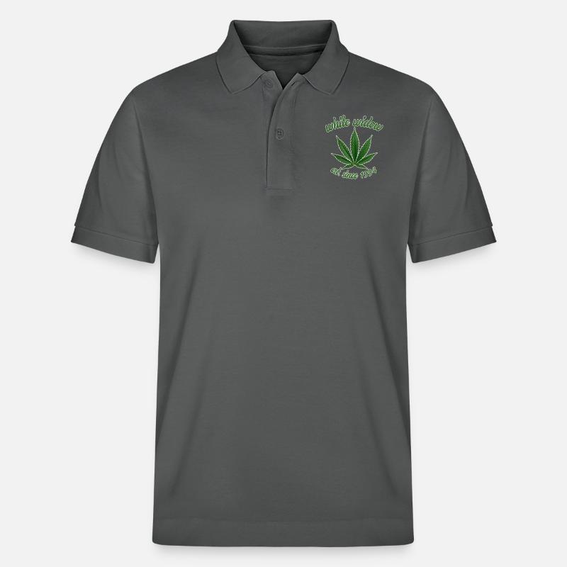 white widow -est. since 1994 - Stanley/Stella Unisex Bio-Poloshirt PREPSTER - Anthrazit