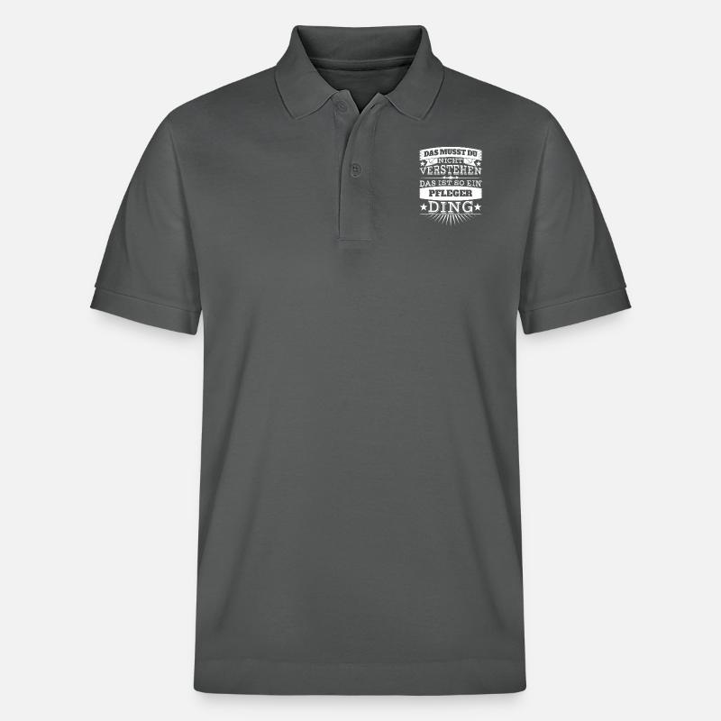 Pfleger - Stanley/Stella Unisex Bio-Poloshirt PREPSTER - Anthrazit