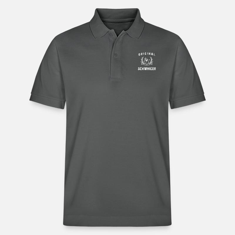 Original 100% Schwinger! 1.0 - Stanley/Stella Unisex Bio-Poloshirt PREPSTER - Anthrazit
