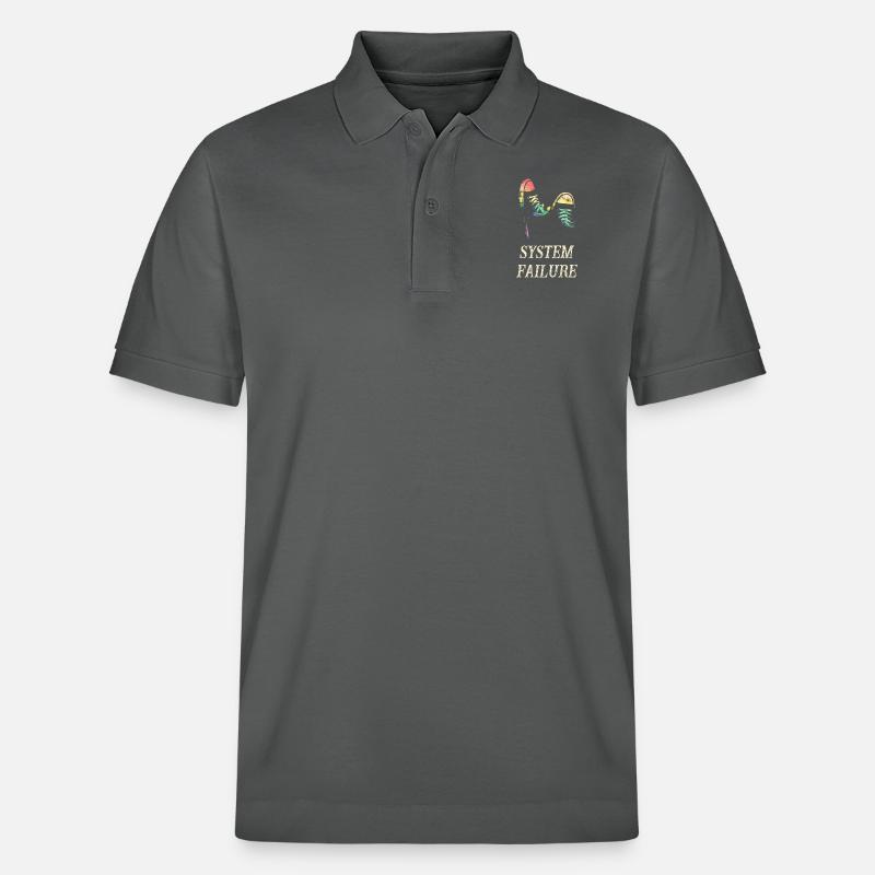 System failure - Stanley/Stella Unisex Bio-Poloshirt PREPSTER - Anthrazit