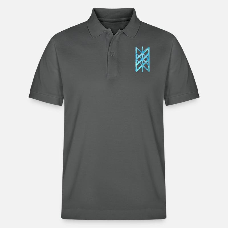 netz der wyrd e 78 - Stanley/Stella Unisex Bio-Poloshirt PREPSTER - Anthrazit