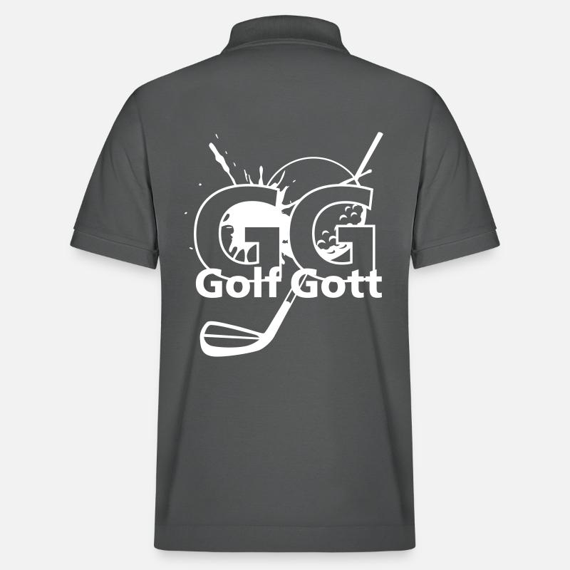 GolfGott - Stanley/Stella Unisex Bio-Poloshirt PREPSTER - Anthrazit
