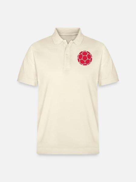 Handball - Stanley/Stella Unisex Bio-Poloshirt PREPSTER - Natur