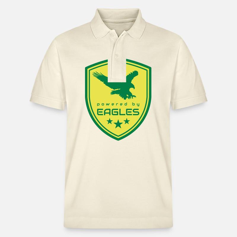 ANGETRIEBEN VON ADLERN - Stanley/Stella Unisex Bio-Poloshirt PREPSTER - Natur