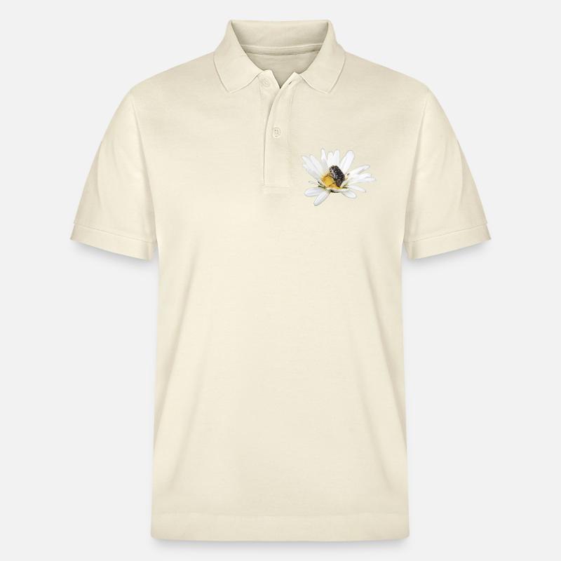 Cétoine dorée - Polo PREPSTER bio Stanley/Stella Unisexe - écru doux