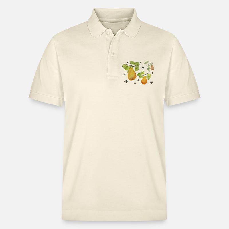 Poires et bourdons - Polo PREPSTER bio Stanley/Stella Unisexe - écru doux