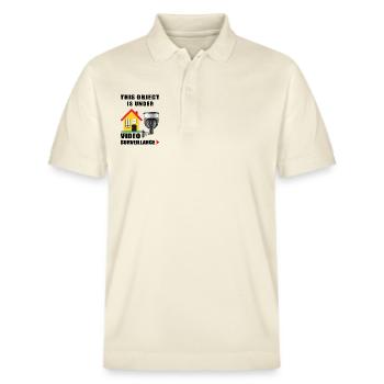 Object monitoring - Stanley/Stella Unisex Organic Polo Shirt PREPSTER - soft Ecru - Front - Roxy (174cm) & Andy (188cm)