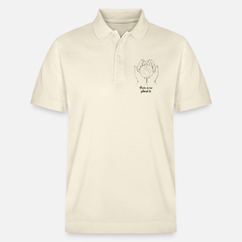 There is no planet b - Stanley/Stella Unisex Bio-Poloshirt PREPSTER - Natur