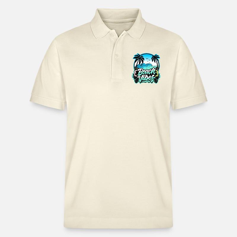 Strandstimmung 🌊 - Stanley/Stella Unisex Bio-Poloshirt PREPSTER - Natur