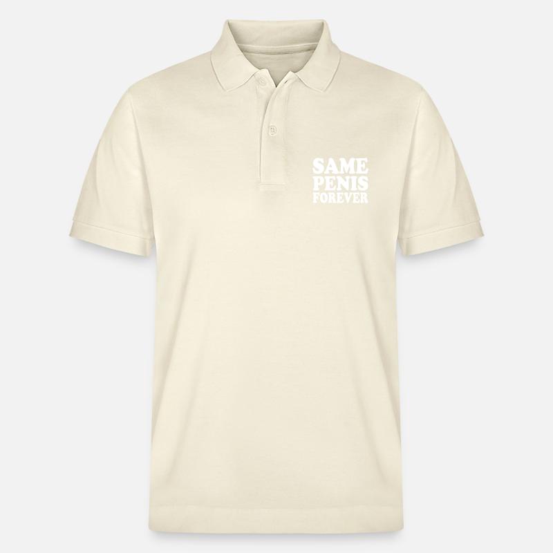 Same penis forever - Stanley/Stella Unisex Bio-Poloshirt PREPSTER - Natur