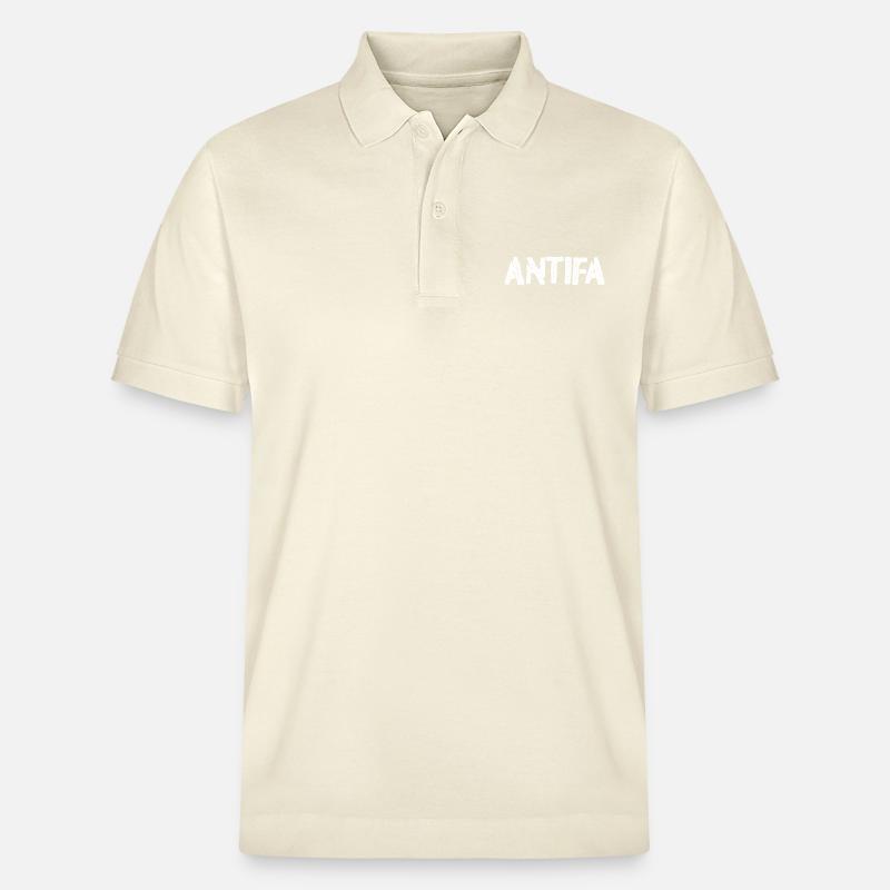 Antifa - Stanley/Stella Unisex Bio-Poloshirt PREPSTER - Natur