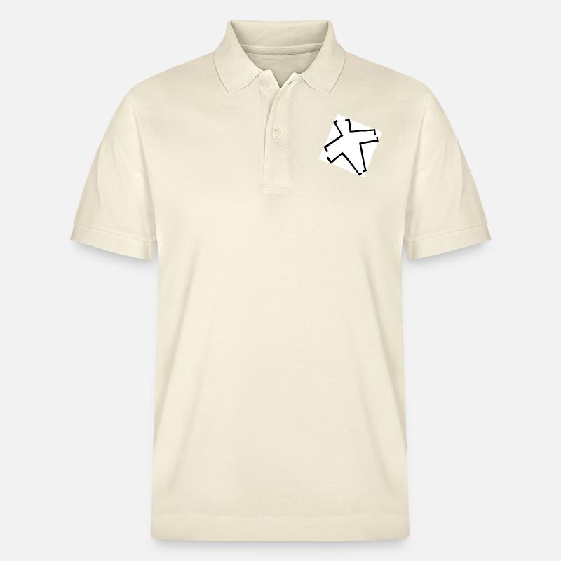 Bannière de la Fraternité - Polo PREPSTER bio Stanley/Stella Unisexe - écru doux