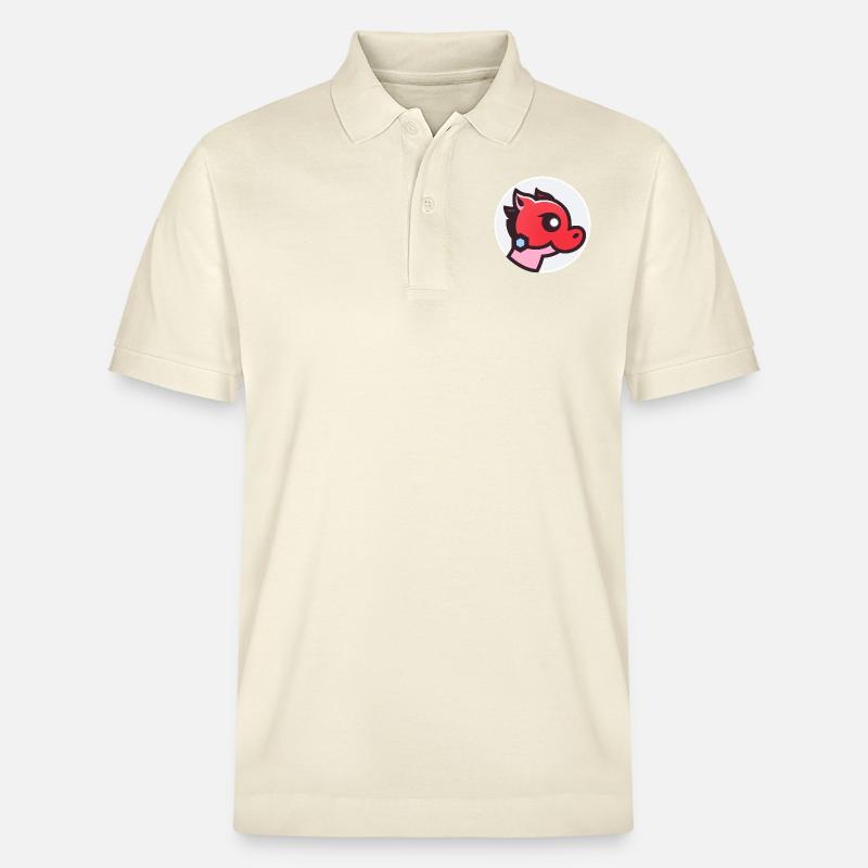 Chiffre Roter Drache - Stanley/Stella Unisex Bio-Poloshirt PREPSTER - Natur