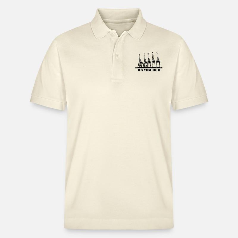 Hamburch auf Einheimisch - Stanley/Stella Unisex Bio-Poloshirt PREPSTER - Natur