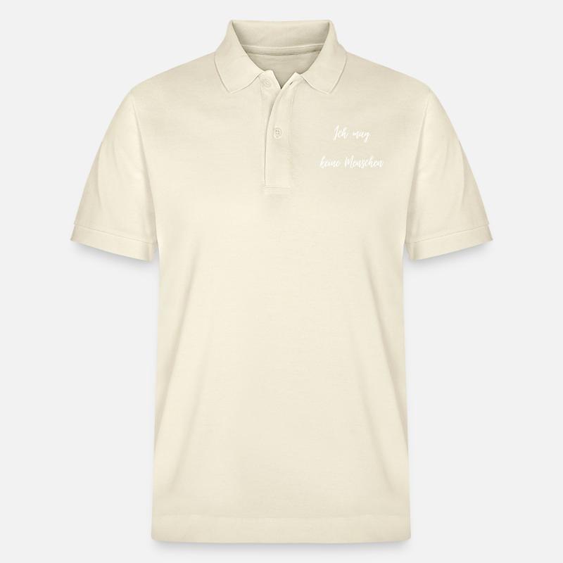 Menschen - Sarkasmus - Stanley/Stella Unisex Bio-Poloshirt PREPSTER - Natur