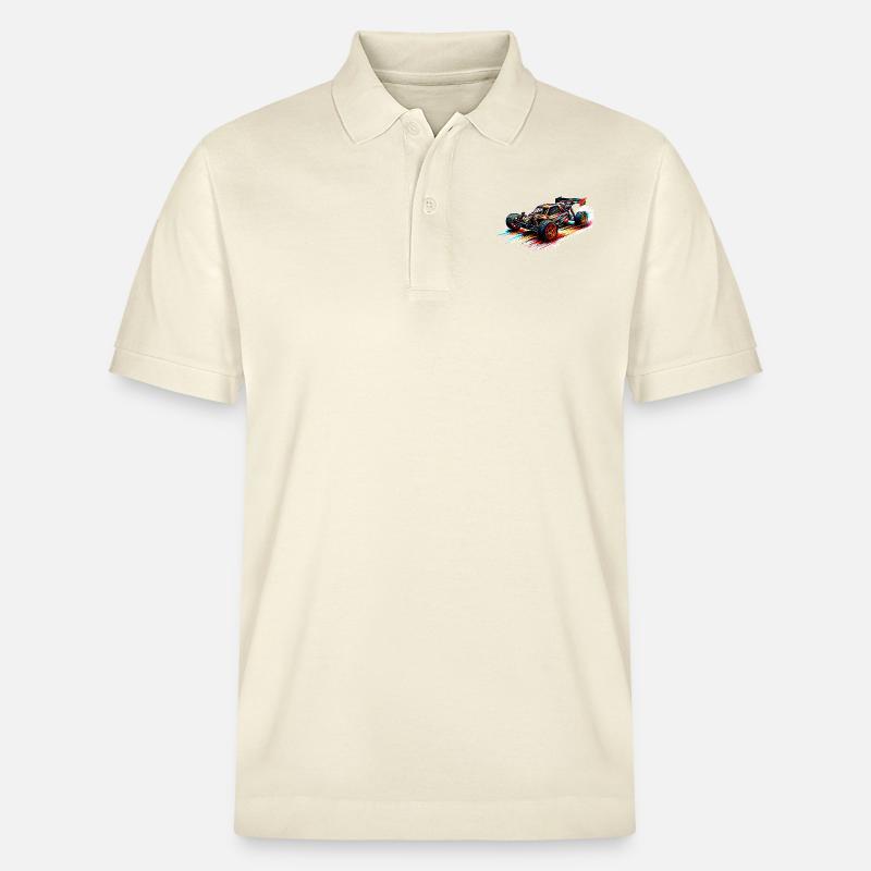 RC-Buggy - Farbsplash - Stanley/Stella Unisex Bio-Poloshirt PREPSTER - Natur