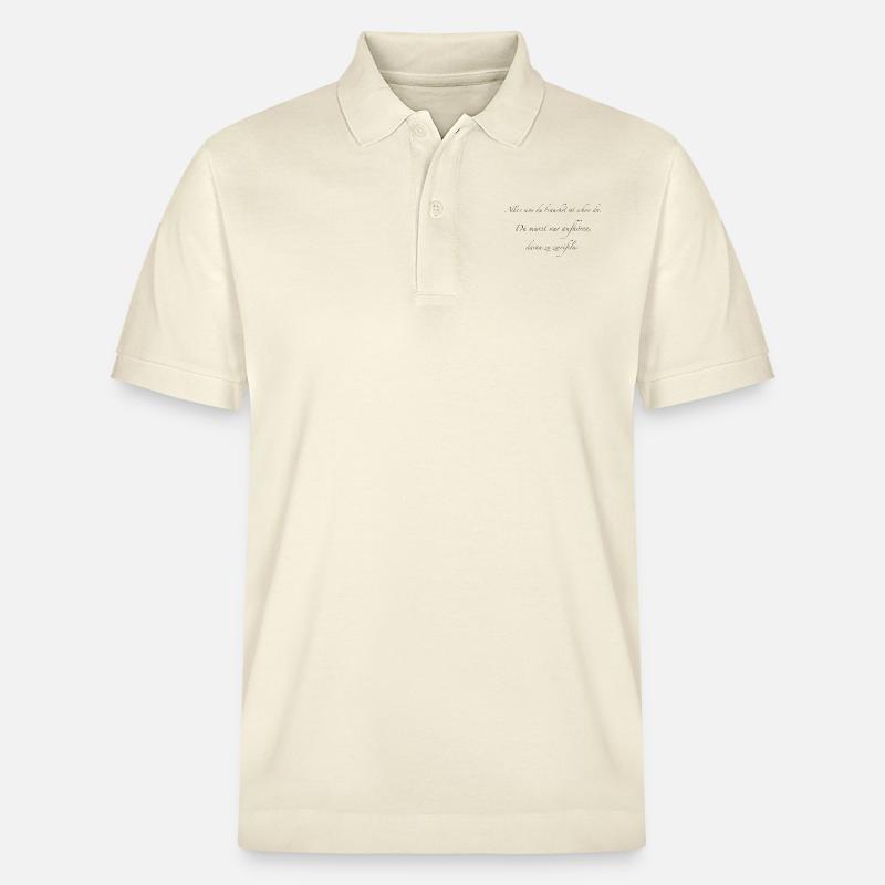 alles was du brauchst - Stanley/Stella Unisex Bio-Poloshirt PREPSTER - Natur
