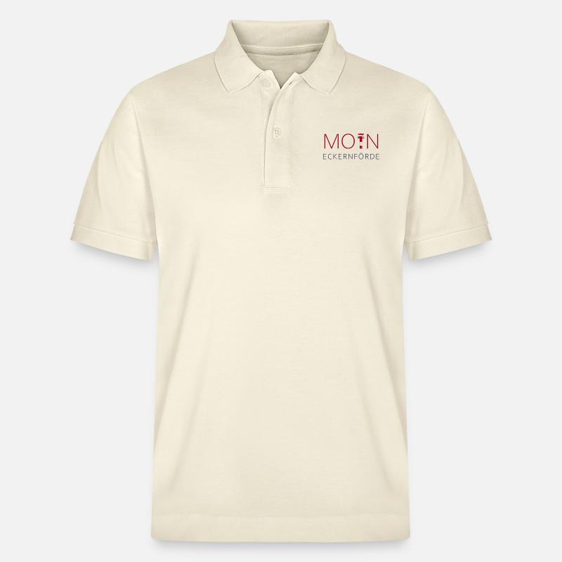 Moin Eckernförde - Stanley/Stella Unisex Bio-Poloshirt PREPSTER - Natur