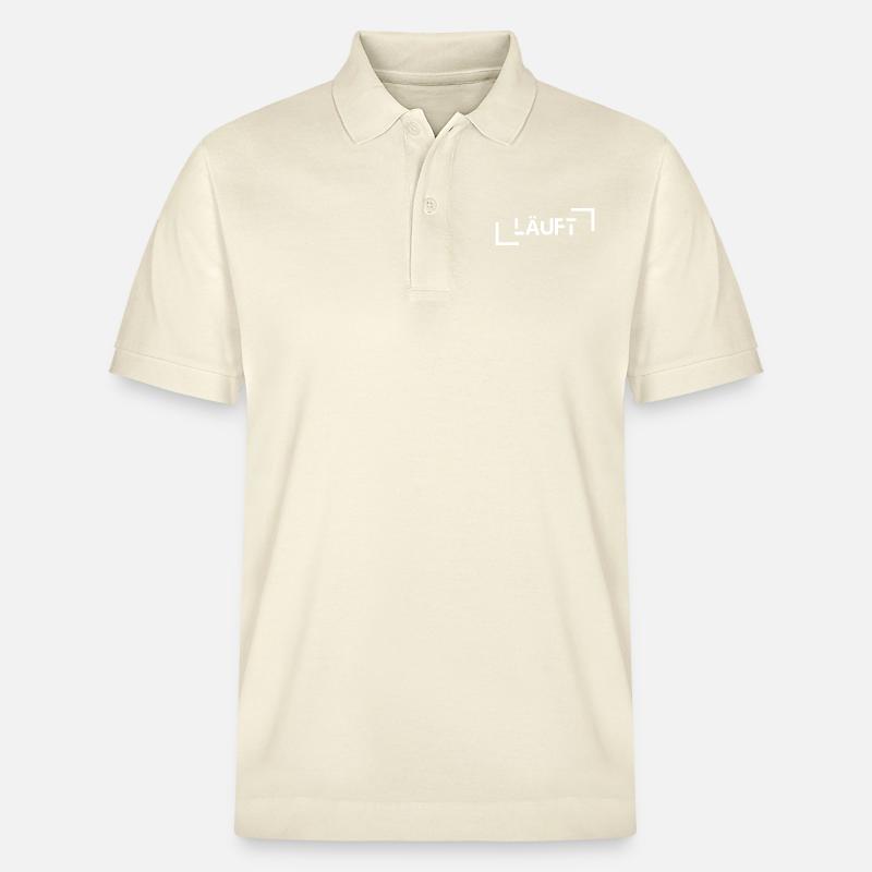 Läuft - Stanley/Stella Unisex Bio-Poloshirt PREPSTER - Natur