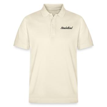 Bembelkind #FrankfurtOriginal - Stanley/Stella Unisex Bio-Poloshirt PREPSTER - Natur - Vorne - Roxy (174cm) & Andy (188cm)