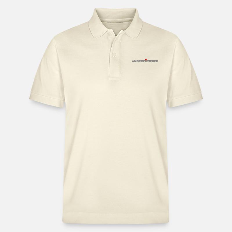 Alimenté par l’ambre 1 - Polo PREPSTER bio Stanley/Stella Unisexe - écru doux
