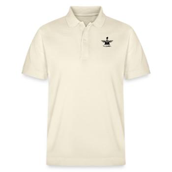 Chemise Trainspotter - Polo PREPSTER bio Stanley/Stella Unisexe - écru doux - Devant - Roxy (174cm) & Andy (188cm)
