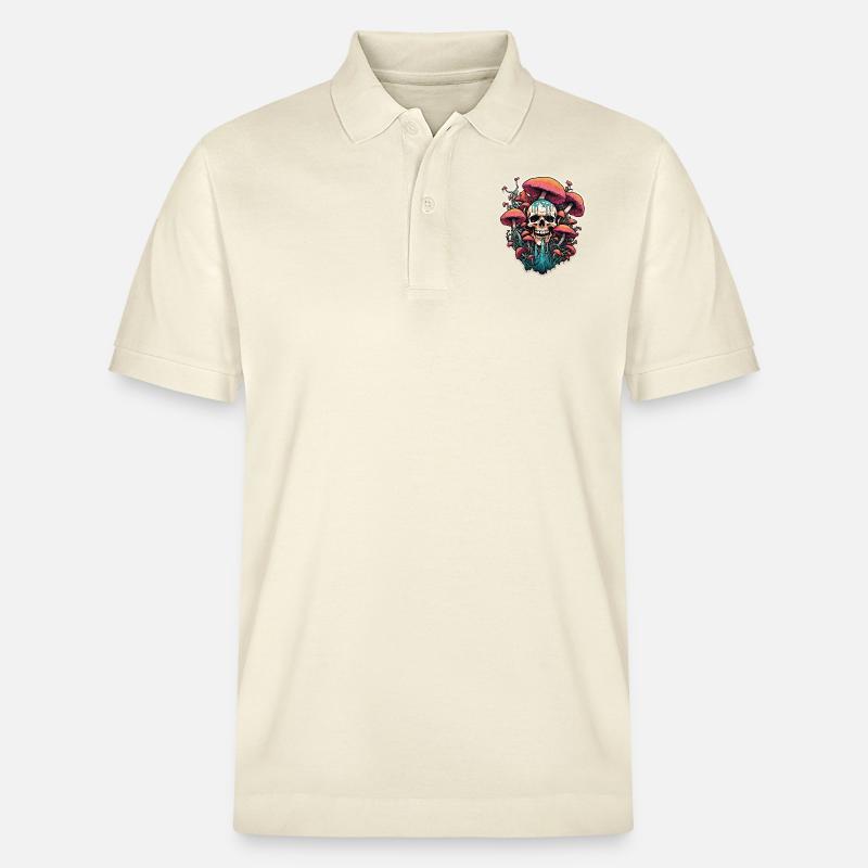 Champignon mortel - Polo PREPSTER bio Stanley/Stella Unisexe - écru doux