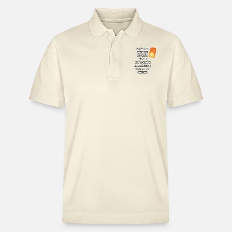 "Das Leben" beginnt, wenn... - Stanley/Stella Unisex Bio-Poloshirt PREPSTER - Natur