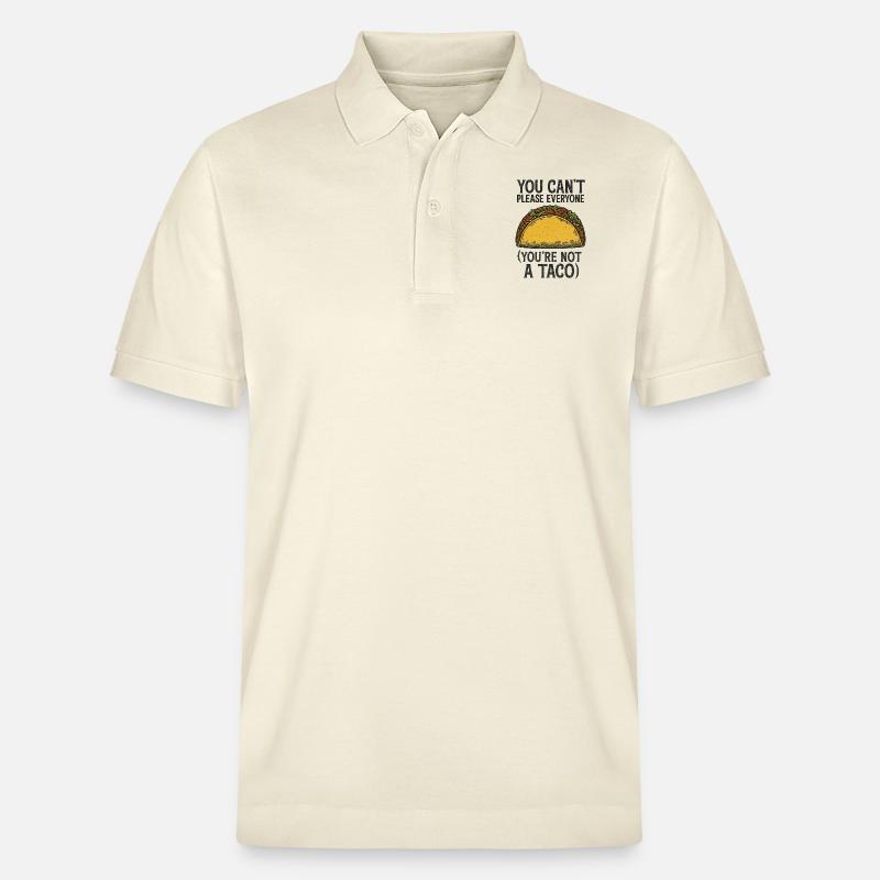 Vous n’êtes pas un taco - Polo PREPSTER bio Stanley/Stella Unisexe - écru doux