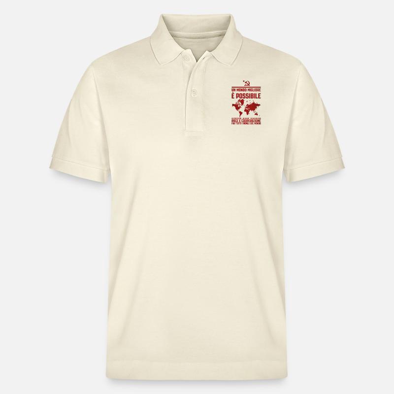 Eine bessere Welt 2 - Stanley/Stella Unisex Bio-Poloshirt PREPSTER - Natur