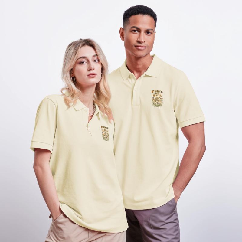 Werde bitter oder werde besser Stanley/Stella Unisex Bio-Poloshirt PREPSTER