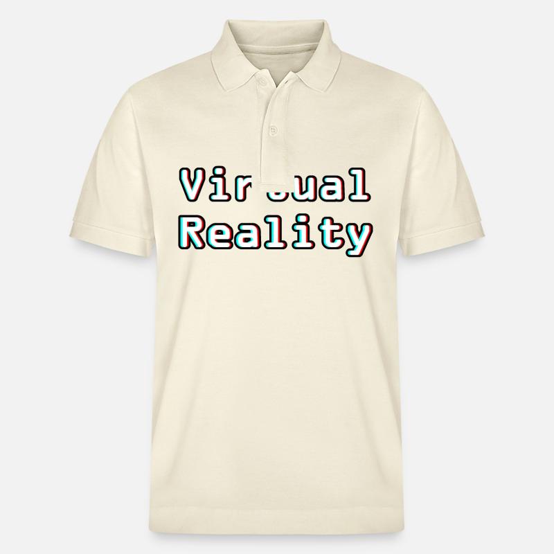 Virtual Reality Unleashed - Digitale Kunst - Stanley/Stella Unisex Bio-Poloshirt PREPSTER - Natur