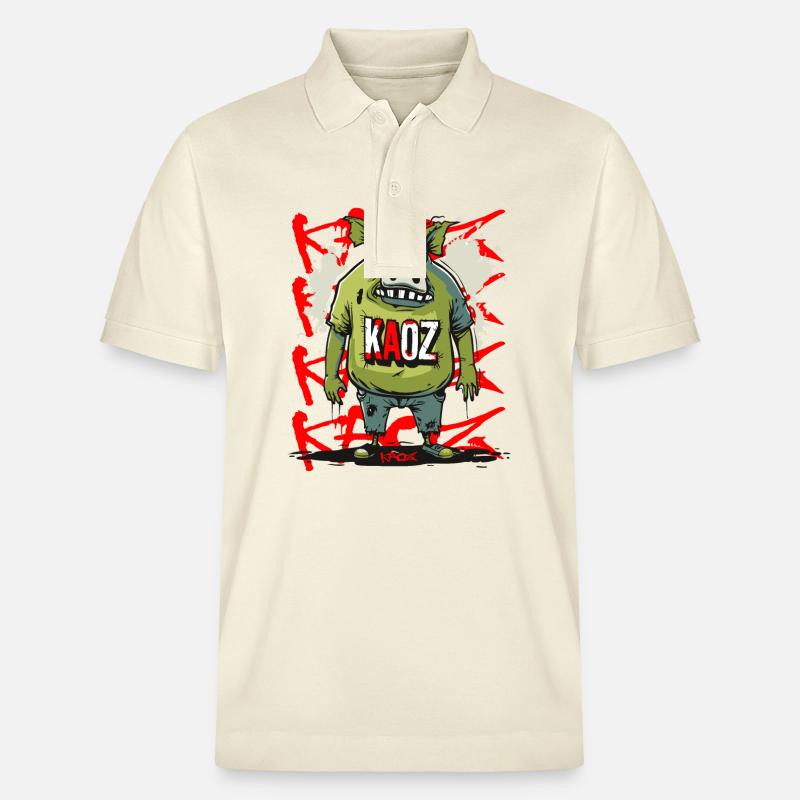 Die Existenz eines Schweins - Stanley/Stella Unisex Bio-Poloshirt PREPSTER - Natur