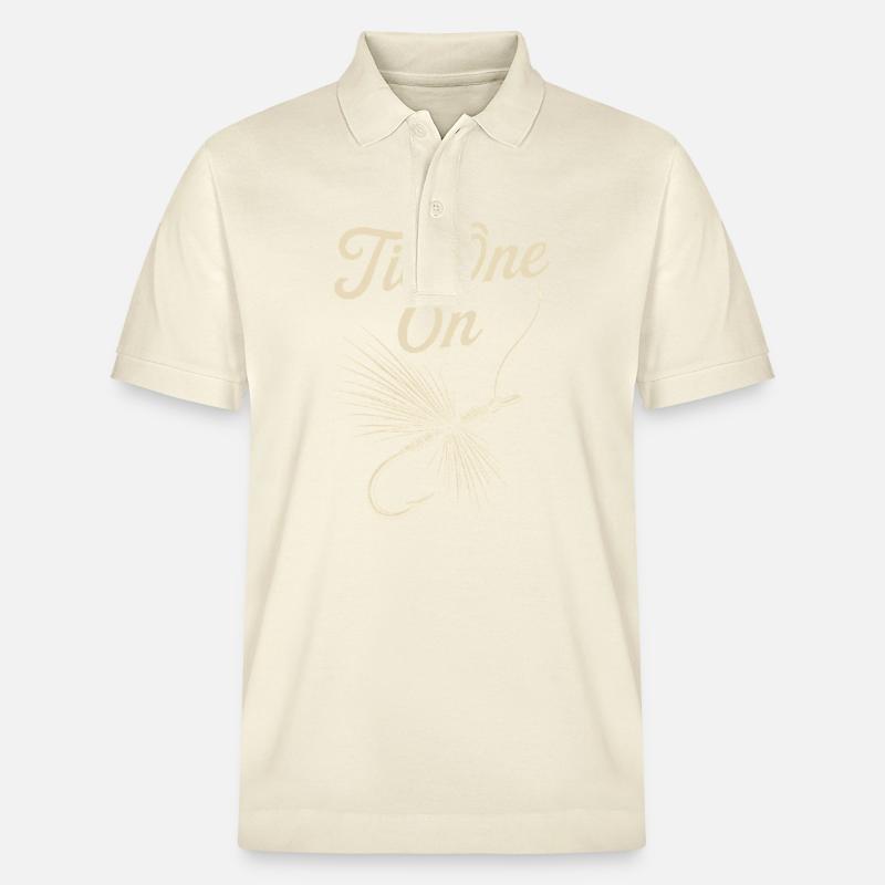 Binde einen an - Stanley/Stella Unisex Bio-Poloshirt PREPSTER - Natur