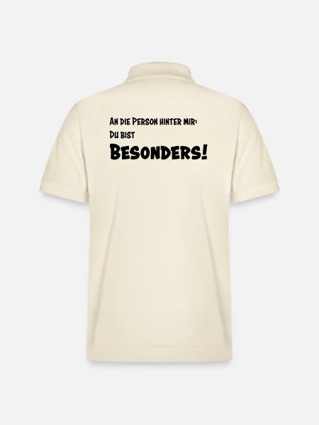 Besonders - Stanley/Stella Unisex Bio-Poloshirt PREPSTER - Natur