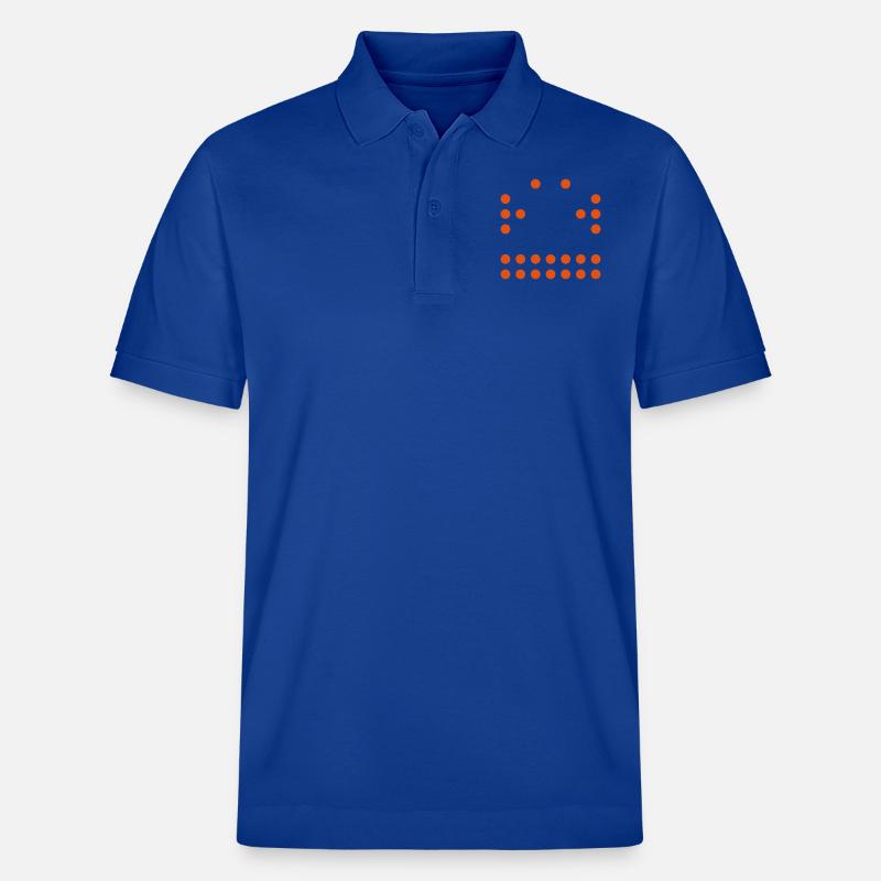 RandomWhiteDot5 - Stanley/Stella Unisex Bio-Poloshirt PREPSTER - Dunkelblau
