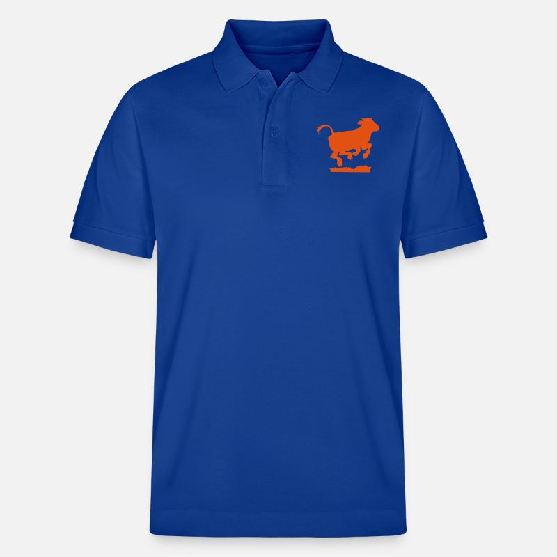Springende Kuh - Stanley/Stella Unisex Bio-Poloshirt PREPSTER - Dunkelblau