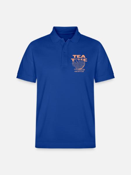 Tea Time – Relaxing Time Out - Stanley/Stella Unisex Organic Polo Shirt PREPSTER - majorelle blue
