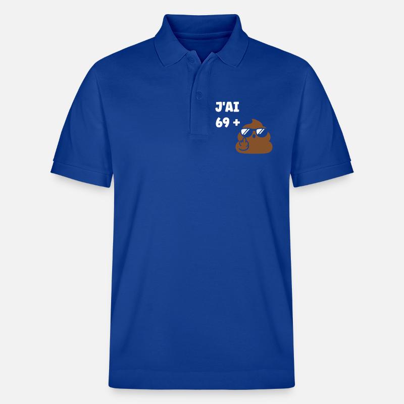 69 plus 1 - Polo PREPSTER bio Stanley/Stella Unisexe - bleu foncé