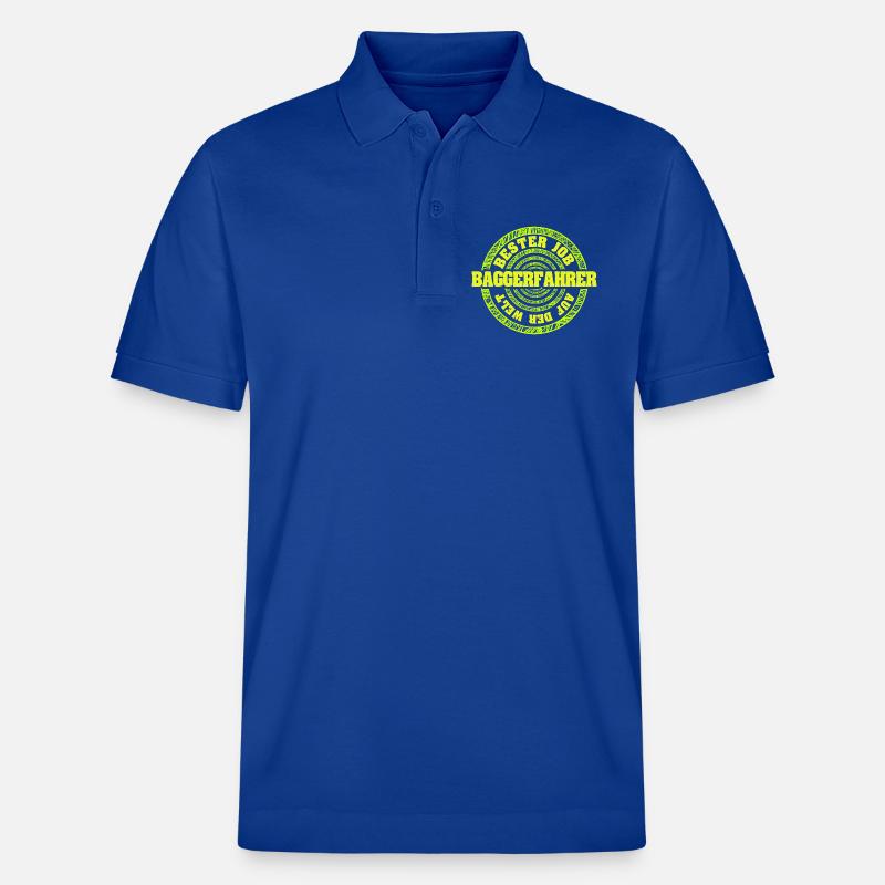 Beruf Baggerfahrer - Stanley/Stella Unisex Bio-Poloshirt PREPSTER - Dunkelblau