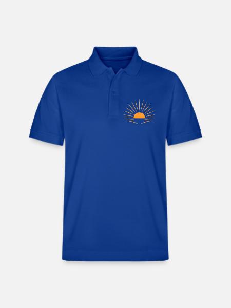 Sunbeam - Stanley/Stella Unisex Organic Polo Shirt PREPSTER - majorelle blue