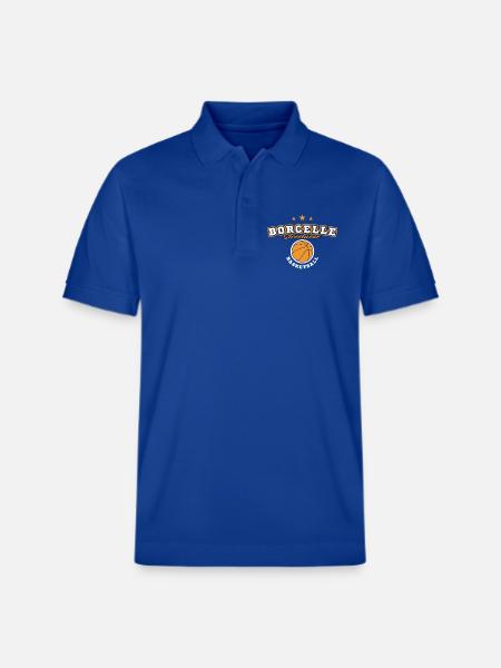 Borcellle Basketball Streetwear - Stanley/Stella Unisex Organic Polo Shirt PREPSTER - majorelle blue