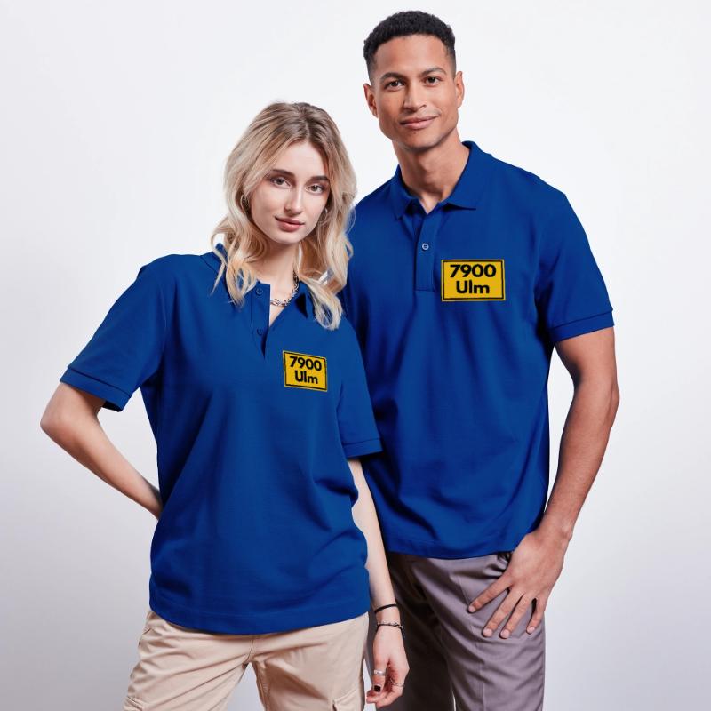 OLD POSTCODE POSTCODE RETRO 7900 ULM MÜNSTERSTADT Stanley/Stella Unisex Organic Polo Shirt PREPSTER