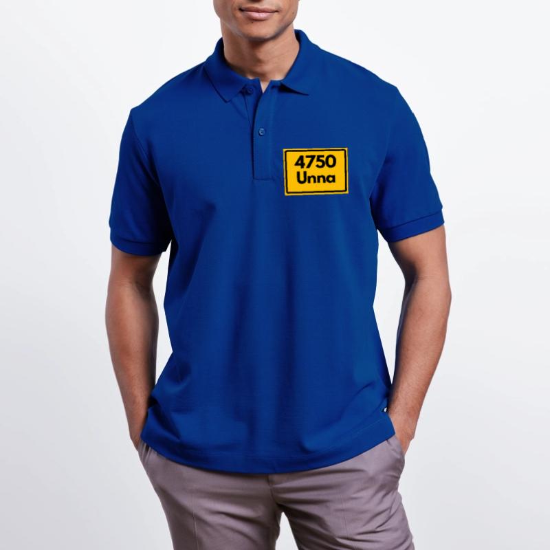 OLD POSTCODE POSTCODE RETRO 4750 UNNA Stanley/Stella Unisex Organic Polo Shirt PREPSTER