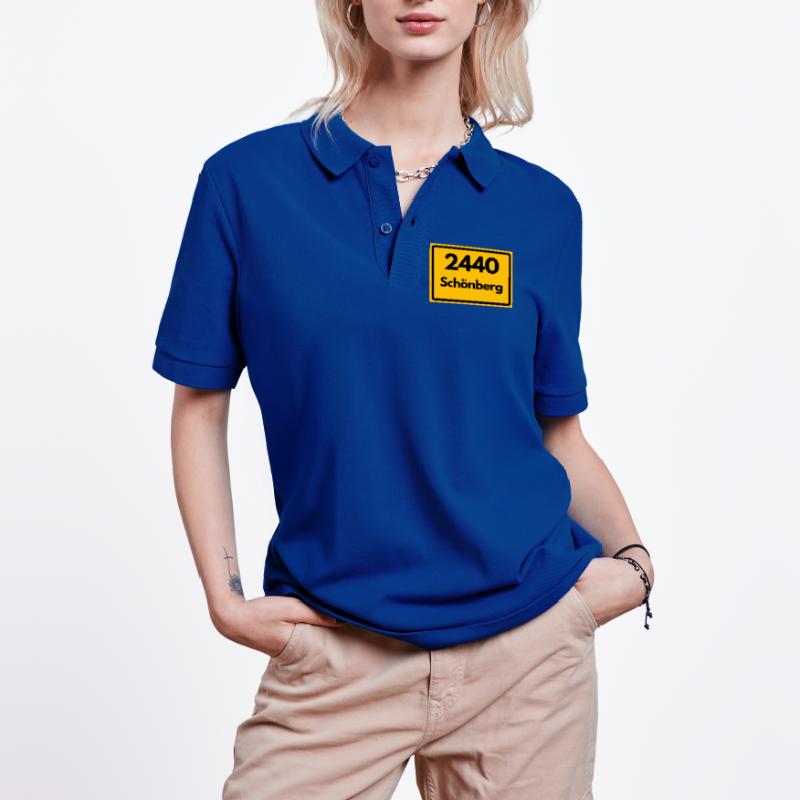 OLD POSTCODE POSTCODE RETRO 2440 SCHÖNBERG HEIMAT Stanley/Stella Unisex Organic Polo Shirt PREPSTER