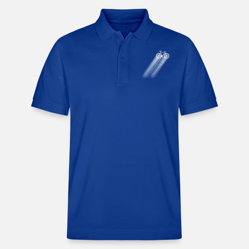 Vélo Cyclotourisme - Polo PREPSTER bio Stanley/Stella Unisexe - bleu foncé