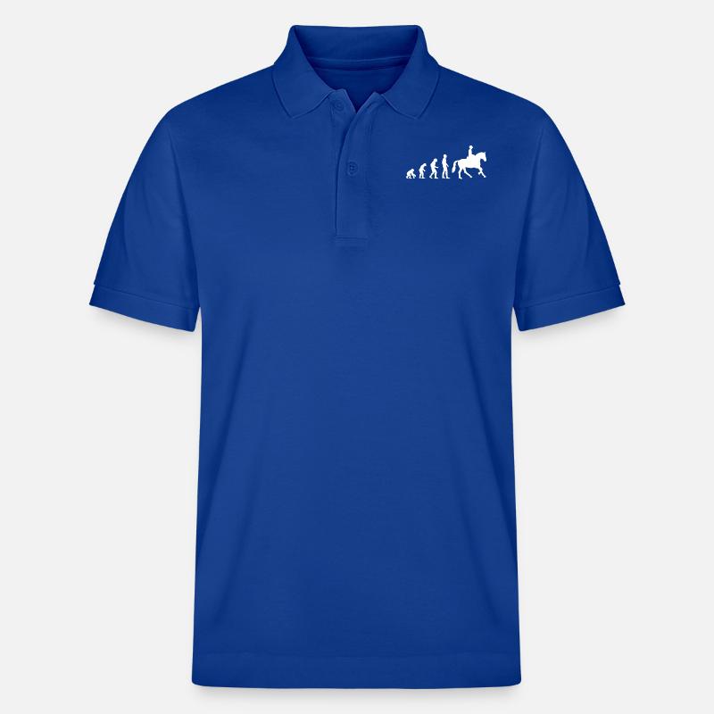 Cheval d'équitation Cheval d'équitation - Polo PREPSTER bio Stanley/Stella Unisexe - bleu foncé
